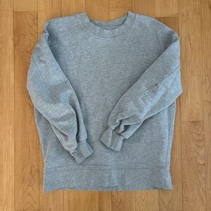 lululemon athletica Gray Sweatshirt